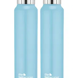 The Better Home Blue 2 Pcs Stainless Steel Water Bottle 1 Ltr-image-98