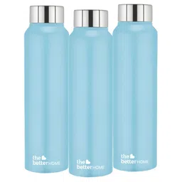 The Better Home Blue 3 Pieces Stainless Steel Water Bottle 1 L-image-97