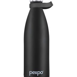 Pexpo Black Stainless Steel Double Wall Vacuum Flask Water Bottle 1 L-picture-15