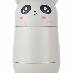 WELOUR Grey Cartoon Characters Printed Glass Water Bottle 340 ml-image-82