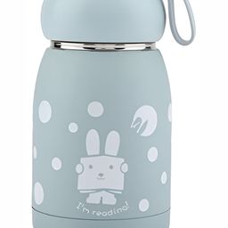 WELOUR Grey Cartoon Characters Printed Glass Water Bottle 340 ml-image-30