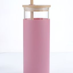 WELOUR Pink Glass Water Bottle 450 ml-image-67