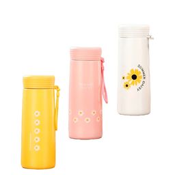 WELOUR Yellow 3 Pieces Glass Solid Water Bottles-image-25