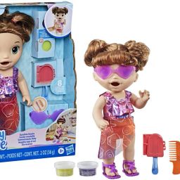 Sunshine Snacks Doll, Eats and "Poops,Waterplay, Ice Pop Mold, Toy for Kids-picture-30