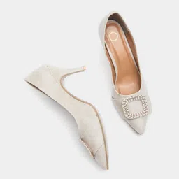 20Dresses Embellished Slim Heel Pumps-41