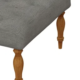 Chumbak Grey Printed Square Ottomans image 4