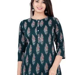 BAESD Ethnic Motifs Print Cotton Casual Top-image-26