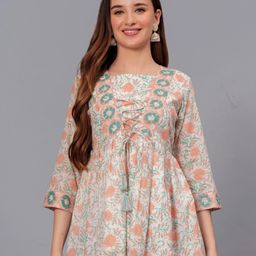 KALINI Print Cotton Top-image-8