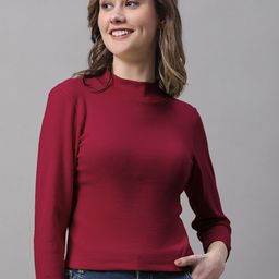 FBAR High Neck Ribbed Cotton Top-image-30