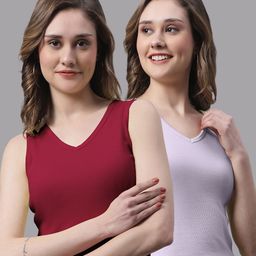 FBAR Pack Of 2 Bio Washed Ribbed Cotton Crop Tops-image-81