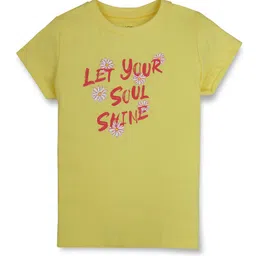 Gini and Jony Girls Typography Printed T-shirt-image-82