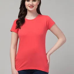 Trend Level Round Neck Short Sleeves Cotton Top-picture-25