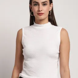 Miaz Lifestyle High Neck Sleeveless Cotton Top-picture-49