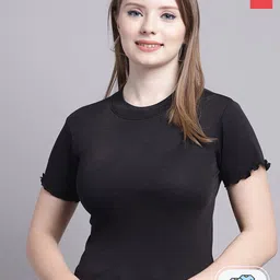 Jinfo Pack Of 2 Round Neck Regular Top-image-17