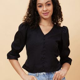 Globus V-Neck Pure Cotton Regular Top-picture-18