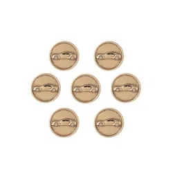 COSA NOSTRAA Set of 7 Circular Daring Deer Buttons image 3