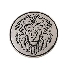 COSA NOSTRAA Set of 5 Circular Daring Deer Textured Buttons image 3