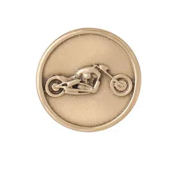 COSA NOSTRAA Set of 5 Circular Daring Deer Textured Buttons image 5