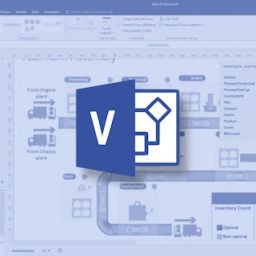 MICROSOFT Visio Professional 2019 for Windows (1 User, Lifetime Validity) image 4