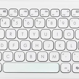 ASUS Marshmallow KW100 Bluetooth Laptop-size Multi-device Keyboard Compatible with Desktop, Laptop, Mac, Tablet-0