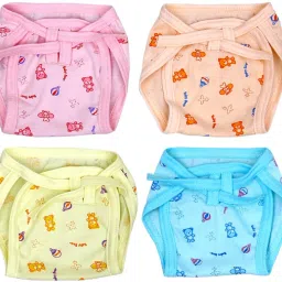 New Born Baby Cloth Diapers Langot Washable Reusable Diaper Nappies (pack of 4)-20