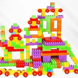 Kids Learning Toys Fancy DIY Building Plastic Blocks for 3+ Year _ (Z1)-picture-21