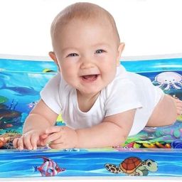 Baby Kids Water Play Mat Toys Inflatable Tummy Time (Regular) Inflatable Swimming Pool-8