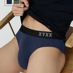 Pack of 2 Solid Men Brief-picture-16