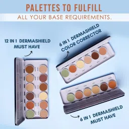 mr. huda Long Lasting Concealer Foundation Palette for All Skin Types 12 in 1 Palette Of Concealer image 2