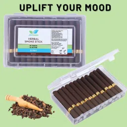 Ayurvedic & Herbal Clove Flavour Smoke Tobacco Free 25 Cigarettes Smoking Cessations-image-65