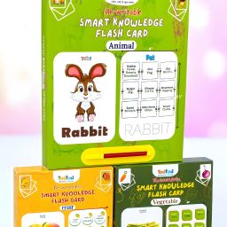 Educational Flash Cards Combo Set for Kids – 3-in-1 Animals, Fruits & Vegetables-image-42