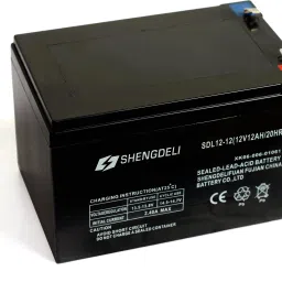 shengdeli SLD-12-12V 12AH at C20 SMF Emergency Battery for Use in Any Suitable Vehicle/ UPS/ Solar/ E-Bike/ Mini Inverter and More Instruments 12 V Offline/Standby Rack-mount Model UPS 2 Outlet Plugs-26