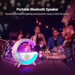 colorsole Multi-Function Bluetooth Speaker Lamp with Wireless Charging A7 Charging Pad image 4