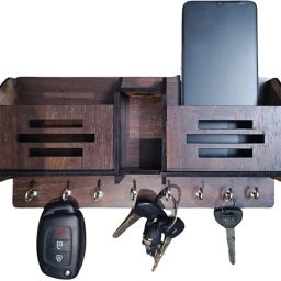 Beautifull Handmade Handicraft Wood Key Holder-image-31