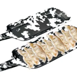 Bat Shape Platter (1 Large & 1 Medium) for Serving all type of Snacks Sizzler Tray-picture-16