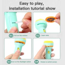 suryaanshi Easy-to-Use Interchangeable Slides, Versatile Flashlight image 3