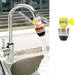 5 Layer Water Filter Faucet Ideal for Kitchen and Home Use Tap Mount Water Filter-image-54