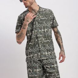 Shirt Regular Shorts Co-ords Set-image-42