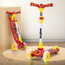 Kitty Kids Kick Scooter for Kids Baby Runner Skate Scooter with LED PU Wheels-image-122