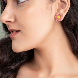 TOKYO TALKIES X rubans FASHION ACCESSORIES Pack of 2 Studs-image-3