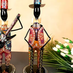 apka mart Black & Red 2 Pieces Figurine Showpieces-image-23