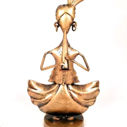 apka mart Gold Toned Metal Figurine Showpiece-image-93