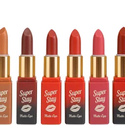 Super Stay Matte Lips - 6 Color Long Lasting Lipstick Combo Set-image-11