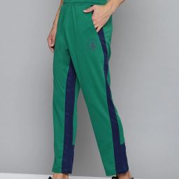 Men Solid Green Track Pants-image-56