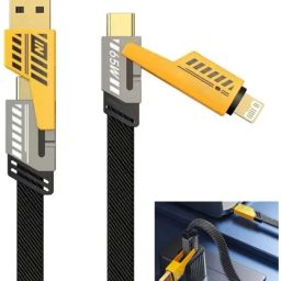 G2L New All-in-One Quick Charging Data Cable 4 IN 1 For All Smartphones Charging Pad-image-99