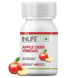 INLIFE Apple Cider Vinegar,  60 capsules  Natural -55