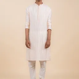 Tasva Striped Regular Kurta With Churidar-picture-28