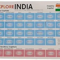 nirmuk Explore India Foam learning game for kids, Puzzle Map of India (24 Pieces) image 4