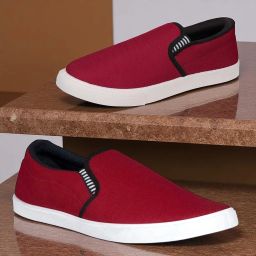 HOC- Fitman Dailywear Slip On Sneakers For Men-image-13