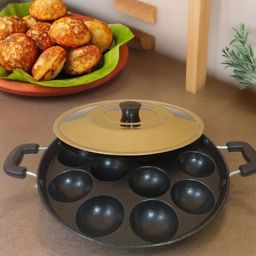 hriday PP-ALUMNM-Paniarakkal-7590 with Lid 1 L capacity 24 cm diameter-picture-7